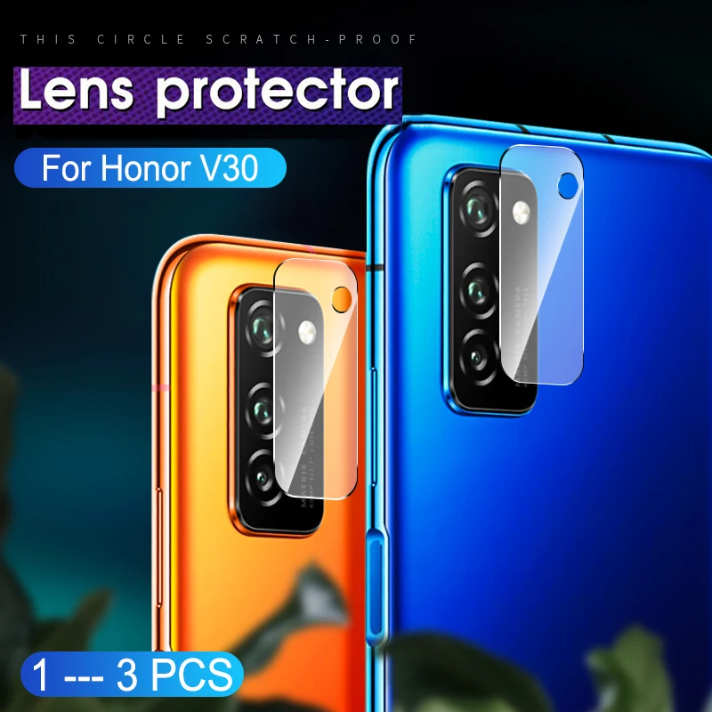 

3PCS Camera Tempered Glass Lens for Huawei P40 P30 Pro Lite 3D Protective Glass Screen Protector Lens for Huawei Honor V30 Pro