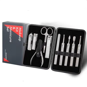 

All Complete Stainless Steel Manicure Set nail clipper Kit of Pedicure Tools Paronychia Nippers Trimmer Beauty Gift FH28