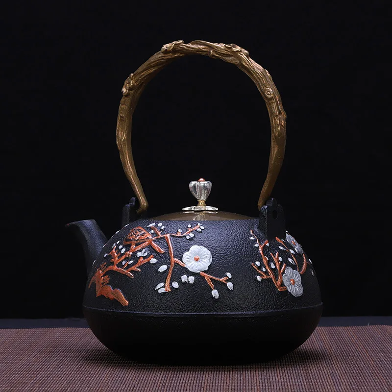 Teapot, kettle, hot water teapot, iron teapot, gift collection, Kung Fu tea set