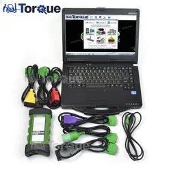 Outil de diagnostic de camion de flotte commerciale, Scanner avec ordinateur portable Noregon JPRO DLA + Toughbook CF52 