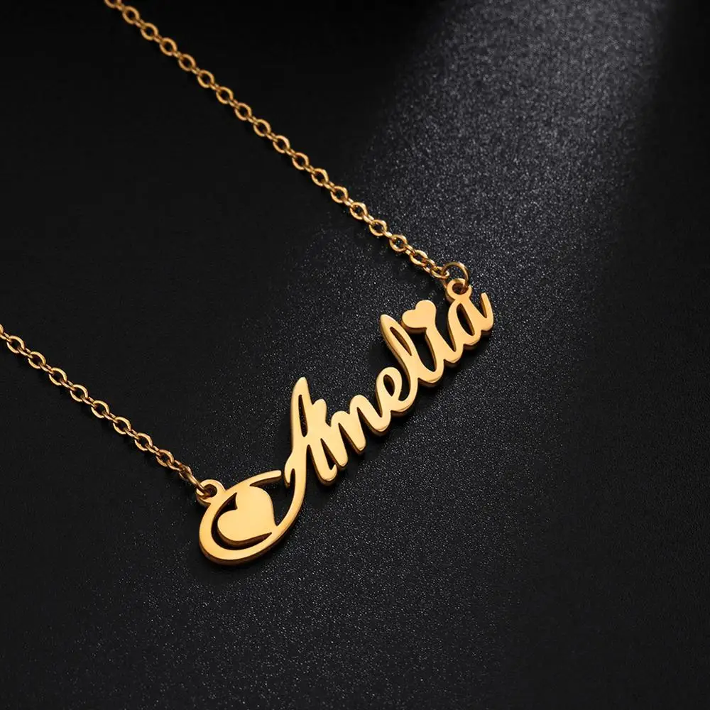 Custom Name Necklace Customizable Name 