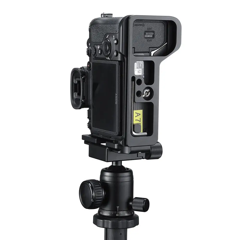 BEESCLOVER из алюминиевого сплава для sony A7R4 L UURig R024 БЫСТРОРАЗЪЕМНАЯ пластина R024 камера VLog БЫСТРОРАЗЪЕМНАЯ l-пластина с винтом r60