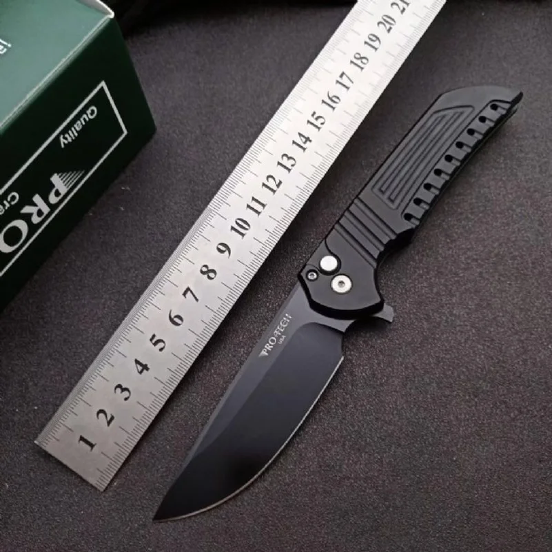 New High-quality Tactical Folding Knife Aluminum Handle Outdoor Camping Safety-defend Pocket Knives Portable EDC Tool HW595 | Инструменты