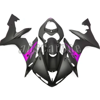 

Complete Fairings for Yamaha YZF1000 R1 2004 2005 2006 YZF 1000 R1 04 05 06 Injection ABS Plastic Panels Kits Matte Black Pink