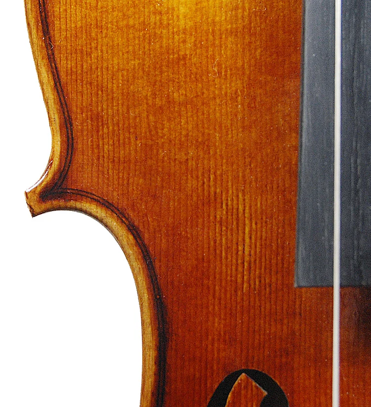 Strong tone！ Italian retro Oil Varnish Handmade Violin 4/4 Stradivarius Professional playing solo violin With case