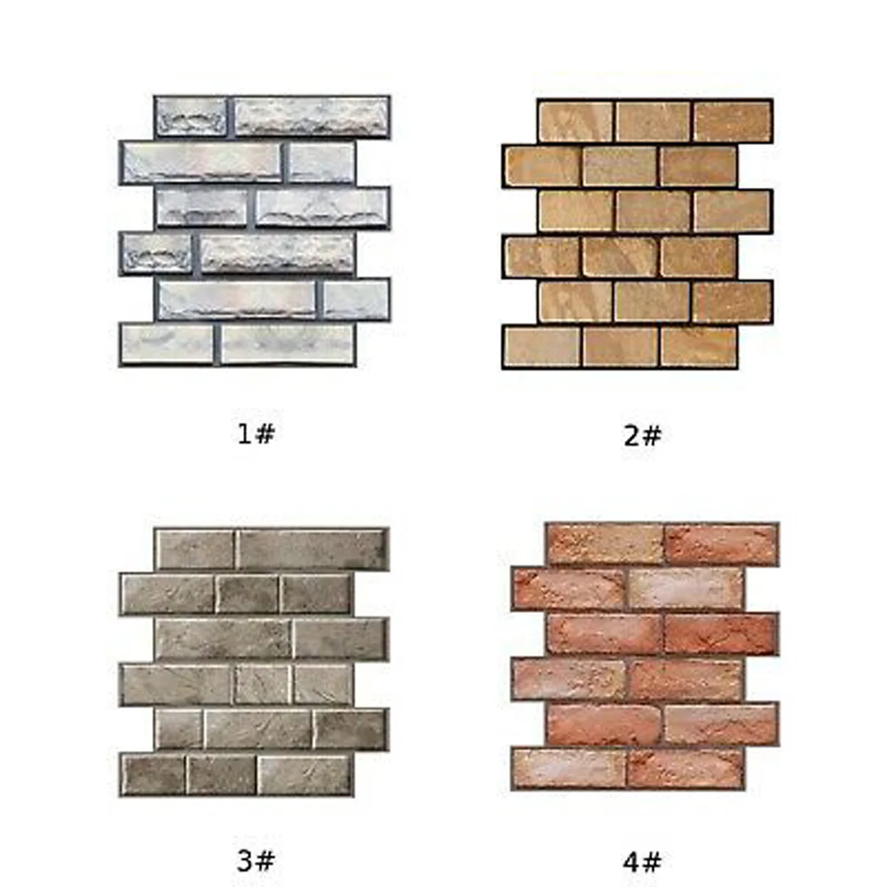 DIY старинные кирпичные наклейки для настенной плитки кухня ванная комната