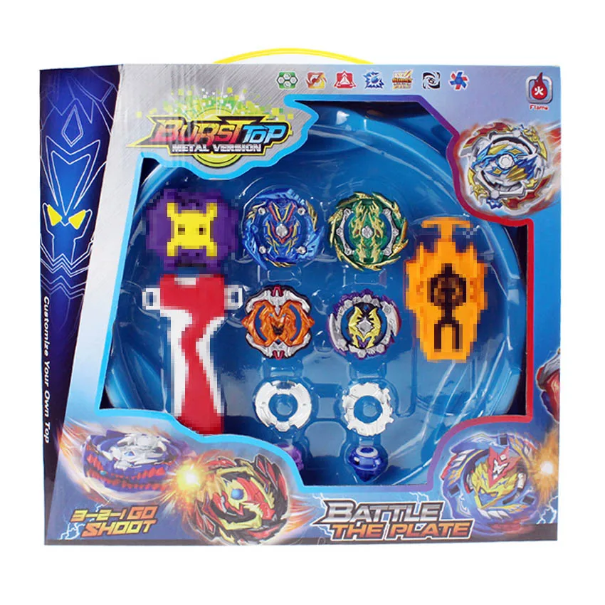 BB9 оригинальные пусковые устройства Beyblades Burst с ареной Металлические beyblades дети