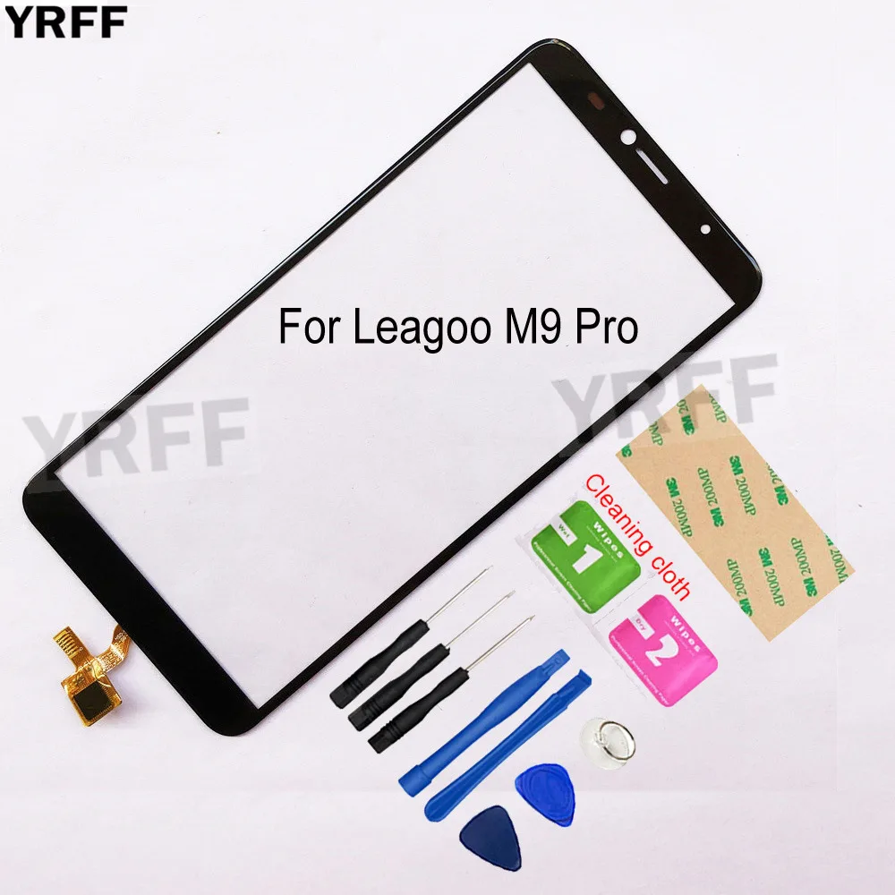 M9 телефон сенсорный экран для Leagoo M9 Pro сенсорный экран дигитайзер для ремонта сенсорного экрана Переднее стекло объектив сенсор