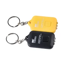 СВЕТОДИОДНЫЙ брелок для ключей с солнечной зарядкой, маленький светодиодный Флуоресцентный светильник-детектор денег, уличный бытовой портативный аварийный светильник