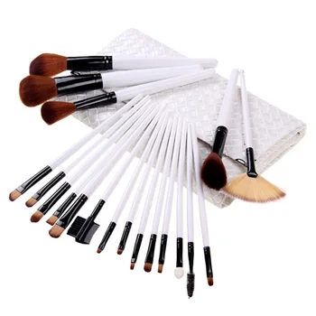 

20pc Makeup Brushes Set Eye Shadow Foundation Powder Eyeliner Eyelash Lip Make Up Brush + Case Kit Cosmetic Beauty Tool Kit Hot