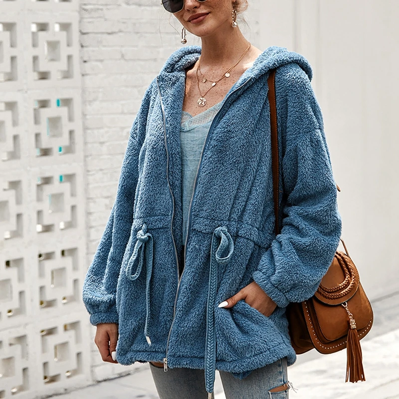 Женская плюшевая Толстовка большого размера 3XL 4XL 5XL 6XL 7XL модная куртка на молнии