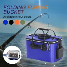 Многофункциональные рыболовные сумки для рыбалки, складное ведро для свежести, крепкое рыболовное ведро для кемпинга из ЭВА, водонепроницаемое ведро для воды