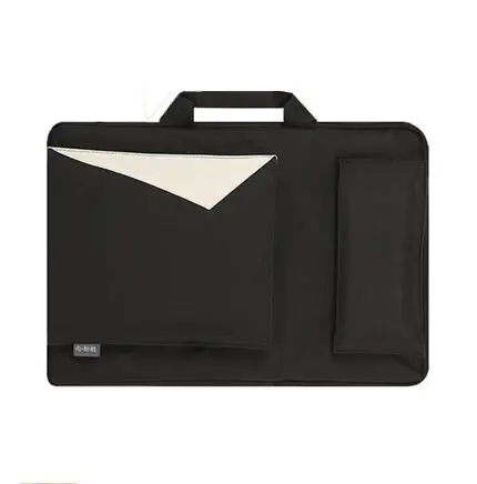 black Модный милый набор для рисования сумка A3 эскиз Pad/Набор для рисования 8K Art школьная сумка сумки с рисунком для детей - Цвет: black