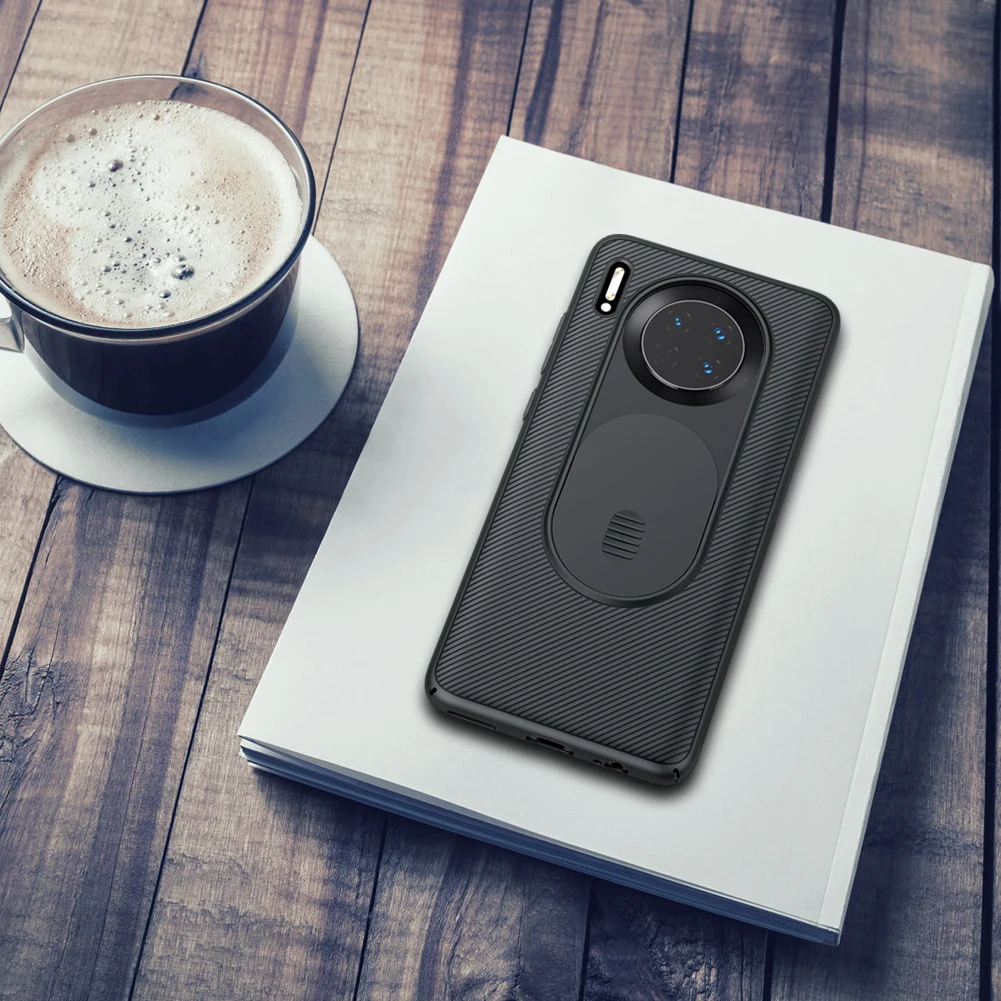 Чехол Nillkin CamShield для huawei mate 30 PC черный зеркальный чехол для телефона
