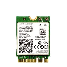 Intel Dual Band Беспроводной постоянного/переменного 8265 8265NGW NGFF 867 Мбит/с Wi-Fi, Bluetooth4.2 802.11ac карты для lenovo X270 T470 T570 E470 01ax704