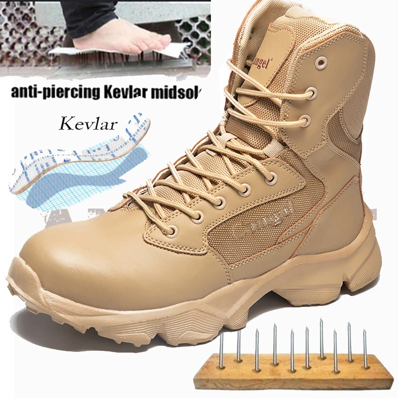high top steel toe cap boots