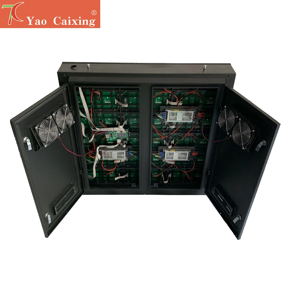 Yao caixing P8 открытый smd 960x960 мм водонепроницаемый металлический шкаф экран светодиодный дисплей видеостена