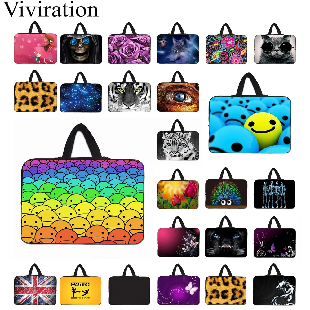 Chromebook сумки с ручками Сумка для ноутбука 15,6 17 14 13,3 13 12 10 планшет 10,1 PC нейлоновый портфель для huawei Xiaomi chuwi Apple нетбука