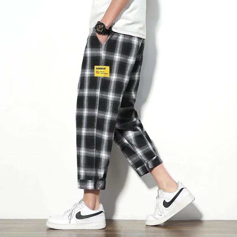 trendy plaid pants