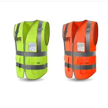 Светоотражающий жилет для мужчин и женщин высокая видимость Спорт на открытом воздухе отражательная защитная одежда рабочая одежда жилет для бега