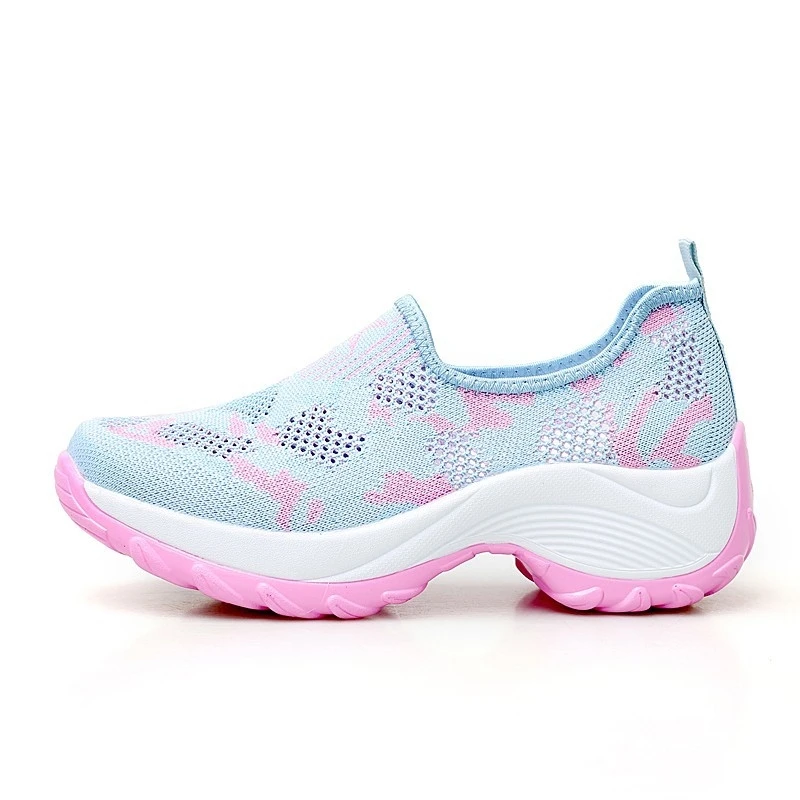 53moonlight sneakers Flarut/Женская теннисная обувь; дышащие женские кроссовки; цветная спортивная обувь с закрытым носком; женские кроссовки на платформе; Zapatos De Mujer - Цвет: 53moonlight sneakers
