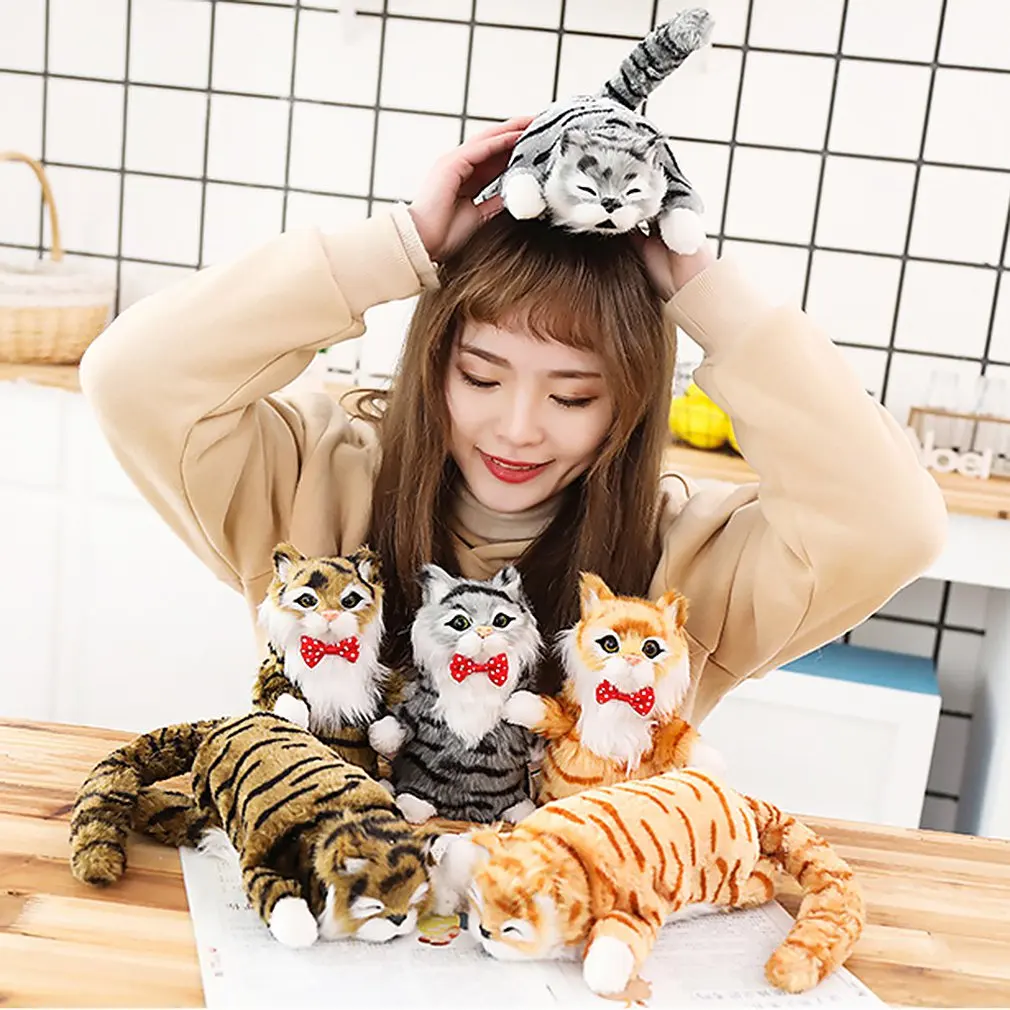 Игрушечный катающийся Кот, забавная машина для захвата, электрическая игрушка со смайликом, фигурка кошки, голосовое управление, детские игрушки