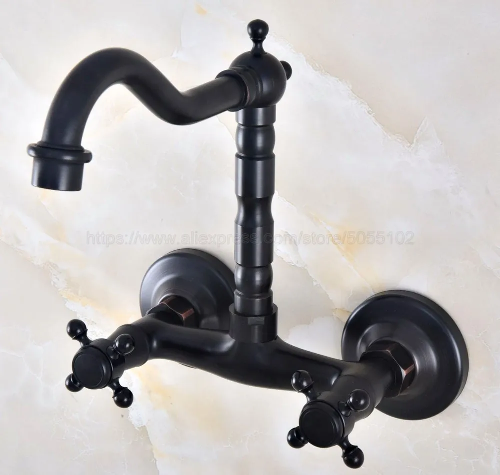 Поворотный Бронзовый Смеситель для раковины в ванную комнату с масляной