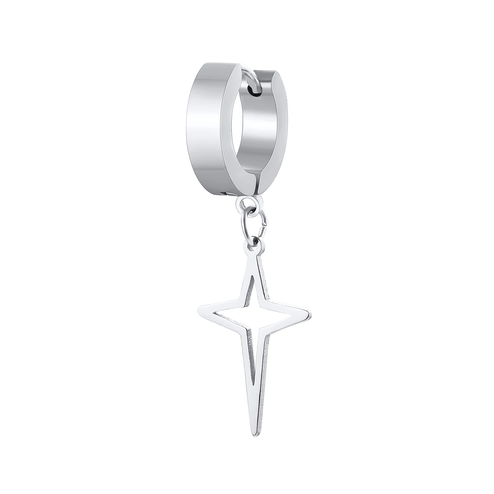 ORAZIO 3 orecchini a polsino regolabile in argento Sterling 925, placcato oro 14 K, non piercing, finto elice cartilagine, Argento sterling