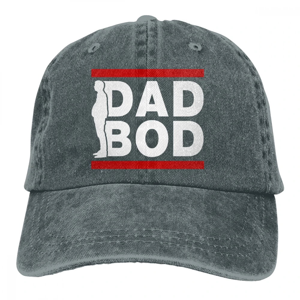 Папа Bod Casquette черный унисекс Мужские Женские джинсовые бейсболка с ремешком кепки Регулируемый Гольф папа шляпа