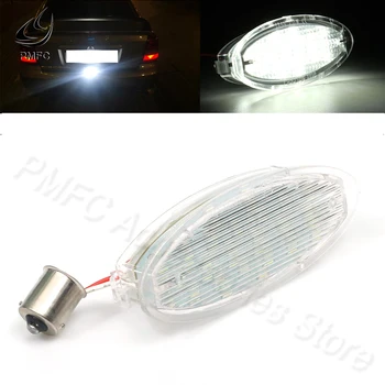 

PMCF 1Pcs 24LED License Plate Light Number Plate Lamp For Opel 2003 Vauxhall Astra F Corsa B Vectra Canbus Auto Accessories