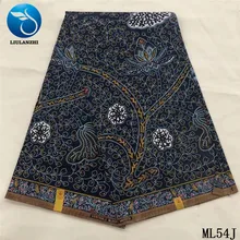 LIULANZHI хлопковые африканские материалы 6 ярдов/партия горячая Распродажа Анкара Настоящие Восковые принты из вощенной ткани для платья ML54J01-ML54J26