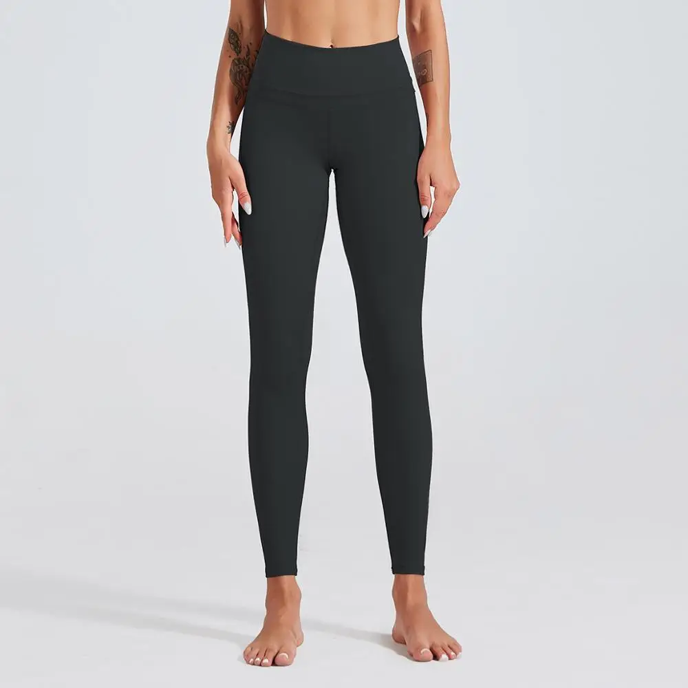 Женские двухсторонние нейлоновые штаны для йоги с эффектом пуш-ап, спортивная одежда для спортзала, супер эластичные колготки с высокой талией, тонкие леггинсы, S-XL