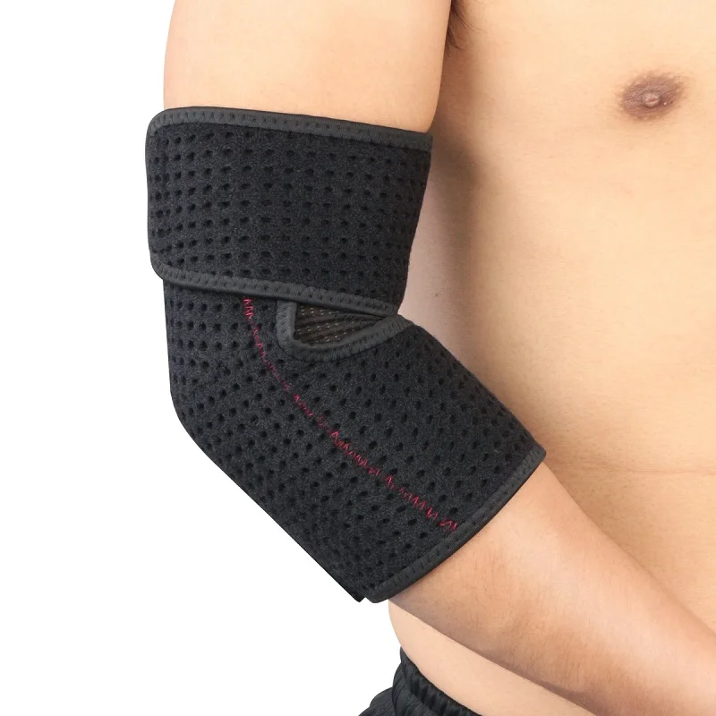1PCS Sports Elbow Support Bandage Breathable Elbow Pads Basketball Volleyball Gym Adjustable Sports Safety Arm Sleeve Pads 4