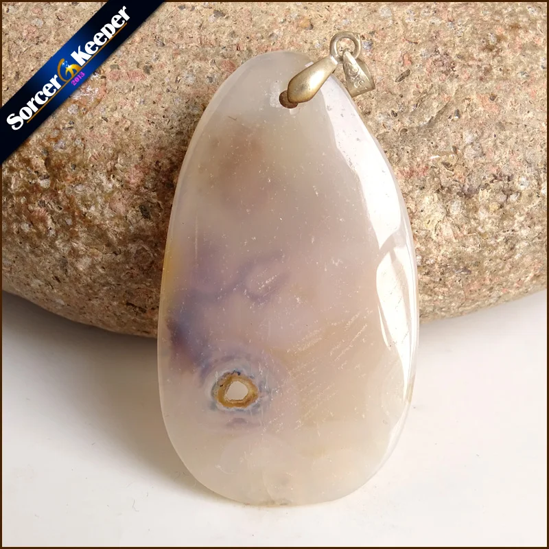 Новое поступление, женское массивное ожерелье с подвеской Agates Slice, натуральный камень, энергетическая цепь в стиле рейки, ожерелье для женщин, ювелирные изделия AA822