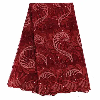 

Collard Seduction African White Lace Fabric High Quality Lace 2019 Cn Gold Sequin Ribbon Trims Cn(origin)magenta Dress Jacquard