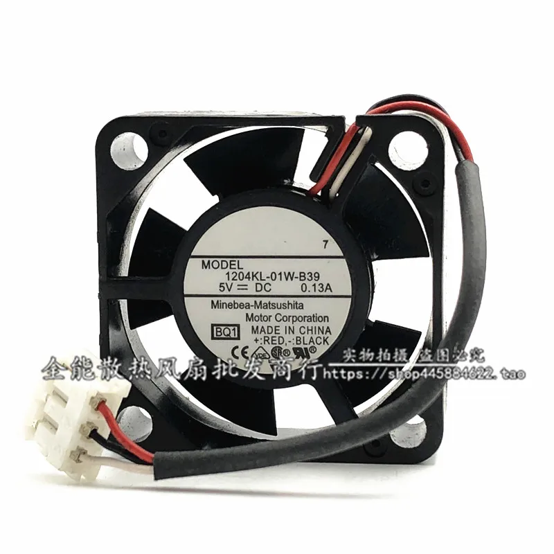 Для NMB 3010 30 мм 3 см 1204KL-01W-B39 DC 5 В 0.13A 3 провода HDD вентилятор охлаждения