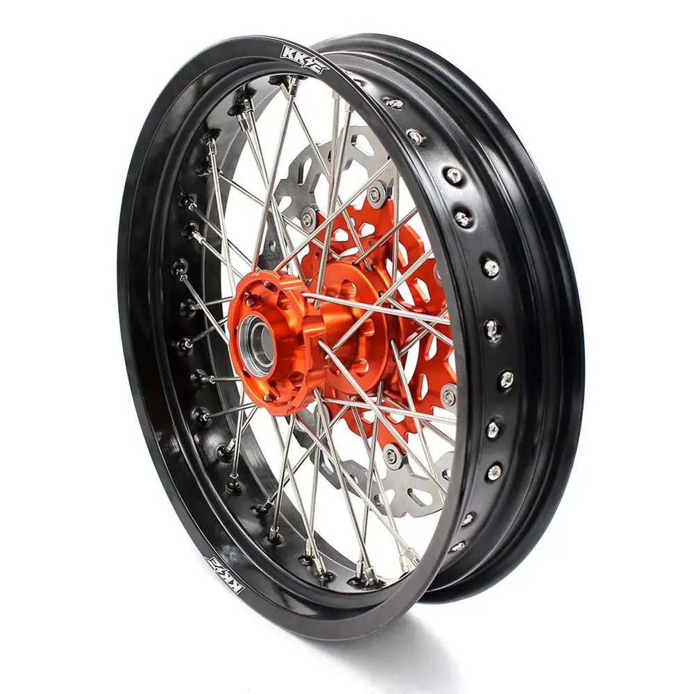 KKE 3 5/4 25 полный Cush привод Supermoto колеса байкера комплект ободов для SX SXF XC XCW XCF EXC EXCF 125