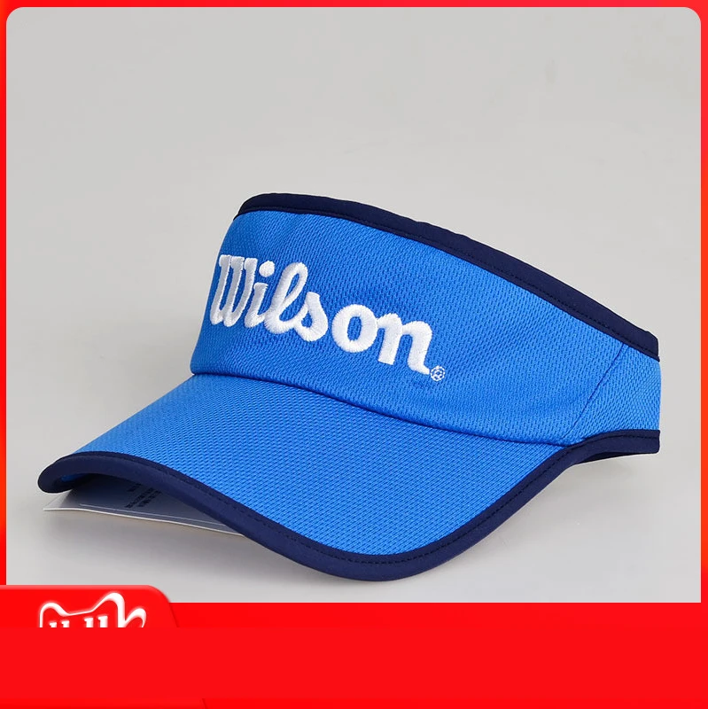 Cappello da Tennis moda Wilson primavera ed estate cappello lavorato a  maglia ad asciugatura rapida cappellino sportivo con visiera parasole senza  fondo|Tennis Caps| - AliExpress