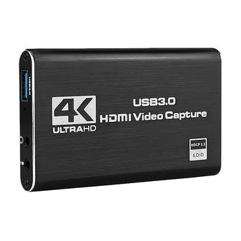 

HDMI Video Capture Card 4K Sn Record USB3.0 1080P 60FPS Game Capture Device