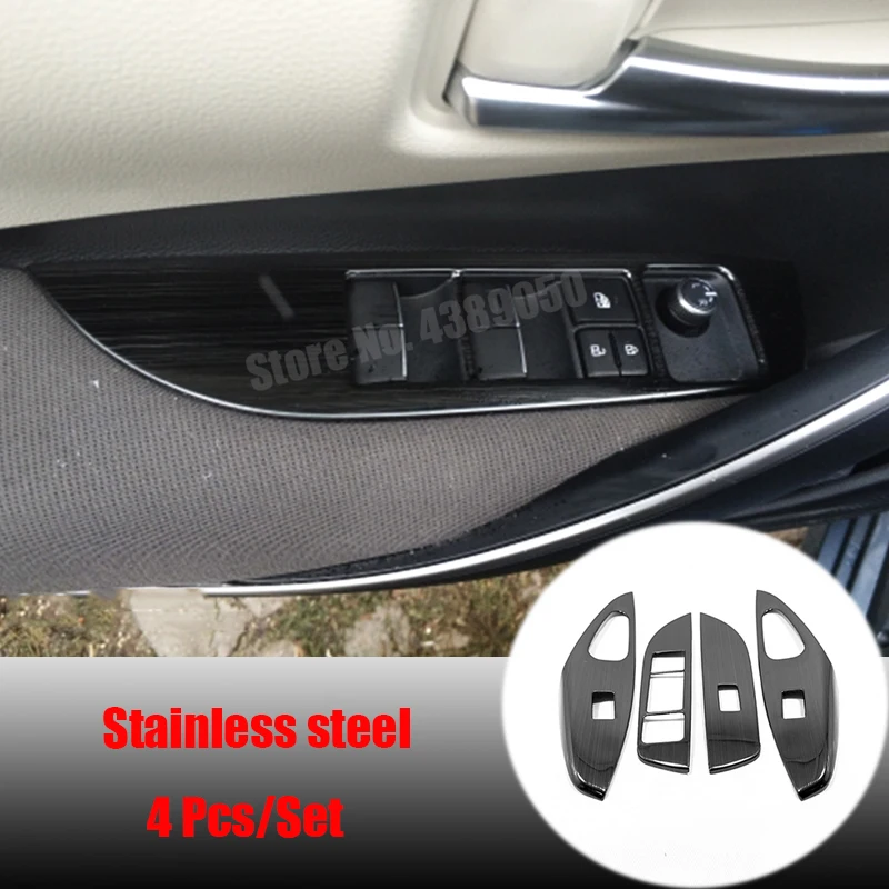 卡罗拉玻璃开关 黑钛1