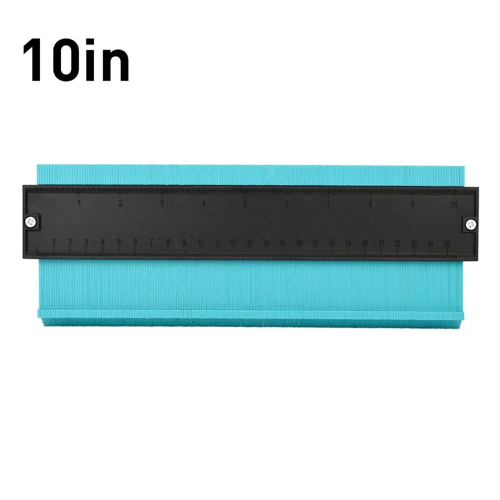 10IN 25CM Green 12/14/25 см контур Дубликатор duplo и профиль инструмент измерения метр модель контур дублирования контур Пластик контур дубликатор для копирования - Цвет: 10IN 25CM Green
