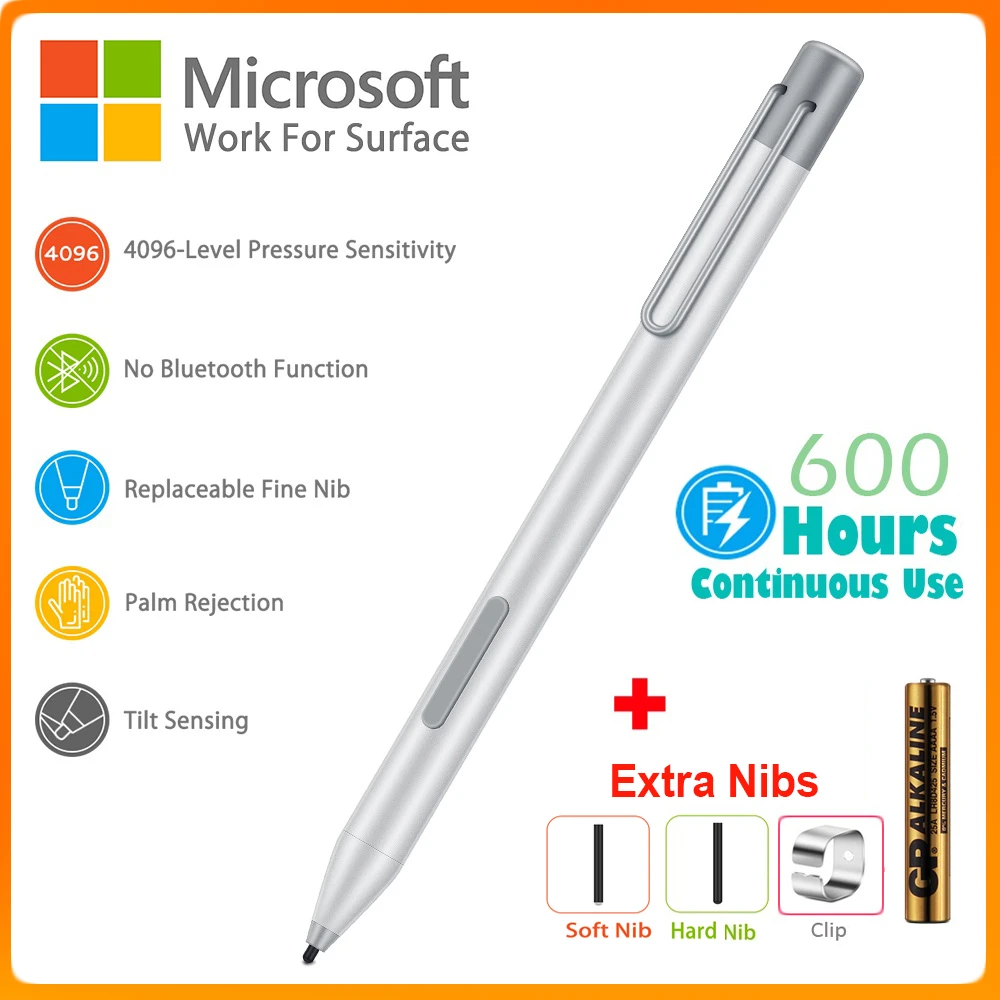 Stylus Pen For Microsoft Surface Pro 7 6 Surface Go Book 3 Laptop Studio  Smart Pen Touch With Extra Nibs for HP Envy X360 ASUS|Tablet Touch Pens| -  AliExpress
