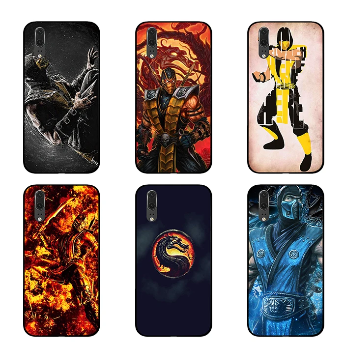 Mortal kombat Чехлы для Huawei Honor V9 V10, 8, 9, 10, 8X 5A 7A 5X Play Lite TPU Защитный чехол