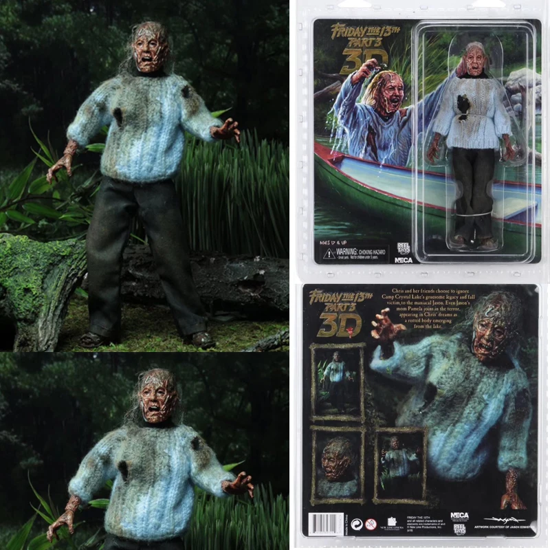 Реальная одежда Freddy 13 я часть 3 3D фигурка Джейсона Фильм Фредди новый размер в