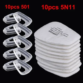 

20Pcs/set 5N11 Particulate Filters For 6100/6200/7502/6800/501 Cover + 501 Filter Containers Kit For 6800 Gas Cover High Quality