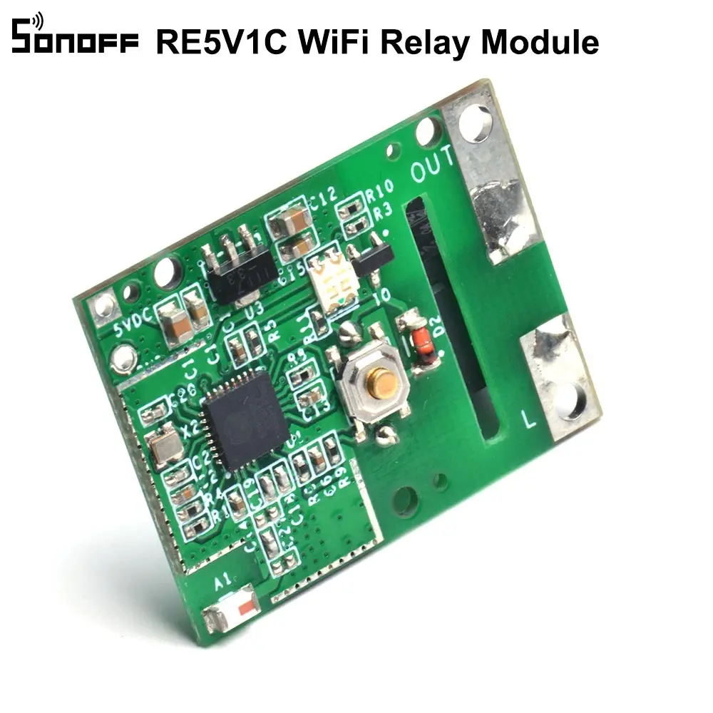 SONOFF RE5V1C релейный модуль 5 в WiFi DIY Переключатель сухой контакт выход вход/Selflock
