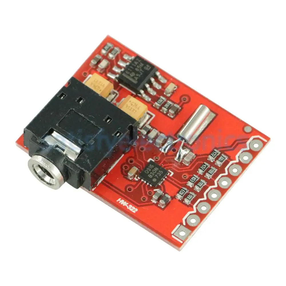 

Si4703 RDS FM Radio Tuner Evaluation Breakout Board for Arduino AVR PIC ARM Detect RDS RBDS 3.5mm Audio Jack Module DIY KIT