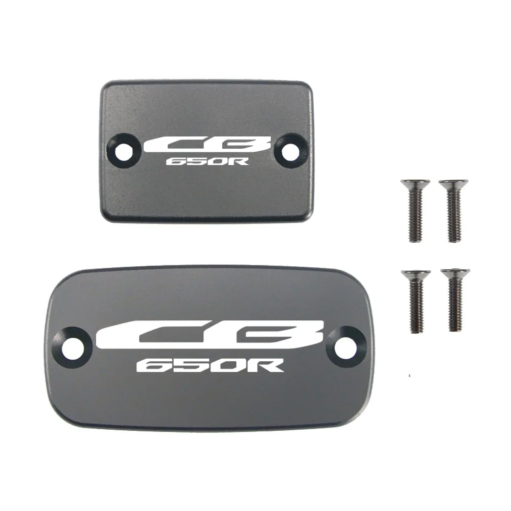 CB650R-Titanium Для HONDA CB650R CBR650R CB 650R CBR 650R- мотоциклетная алюминиевая передняя Тормозная жидкость сцепления Крышка Резервуара - Цвет: CB650R-Titanium