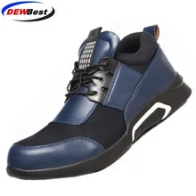 Защитная обувь для безопасности для мужчин, анти-разбивание и анти-пирсинг, женская голова, износостойкая, легкая дышащая Рабочая sho