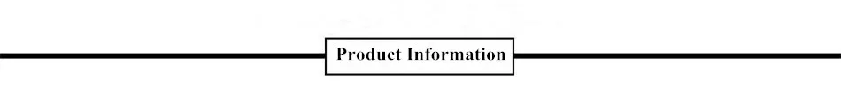 Product Information